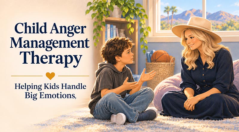 Child Anger Management Therapy Near in Tempe, AZ: Helping Kids Handle Big Emotions